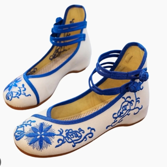 Chinese style classic Beijing Mary Jane Flats - Picture 4 of 9